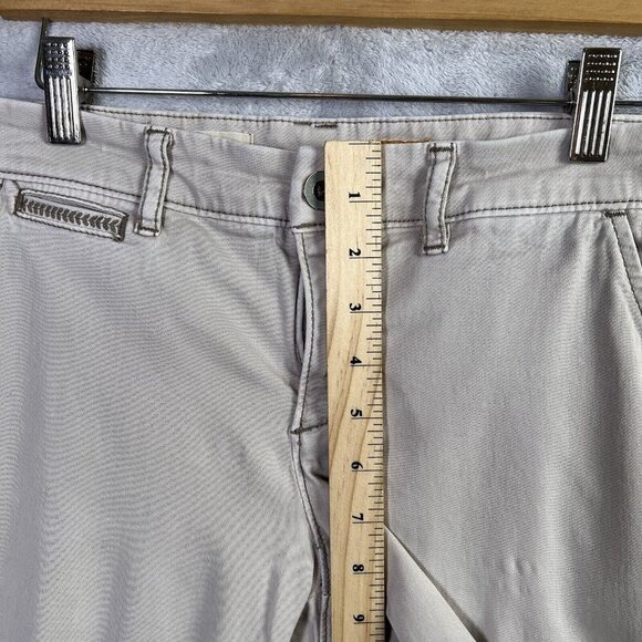 Pilcro and the Letterpress Hyphen Fit Jeans Women's 29* Beige Khaki Embroidered - Picture 8 of 16